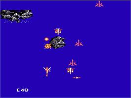 In game image of Mission Cobra on the Nintendo NES.