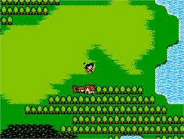 In game image of Musashi No Bouken on the Nintendo NES.