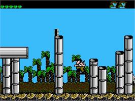 In game image of Operation Secret Storm on the Nintendo NES.