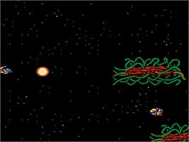 In game image of Over Horizon on the Nintendo NES.
