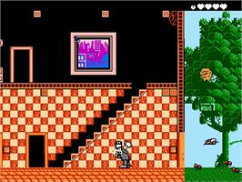 In game image of Pesterminator - The Western Exterminator on the Nintendo NES.