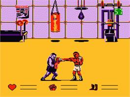 In game image of Power Punch 2 on the Nintendo NES.