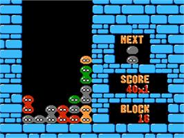 In game image of Puyo Puyo on the Nintendo NES.
