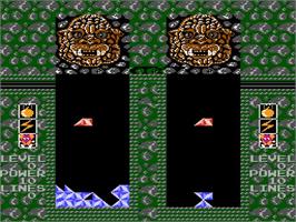 In game image of Pyramid 2 on the Nintendo NES.