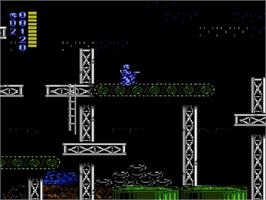 In game image of Robocop Versus The Terminator on the Nintendo NES.