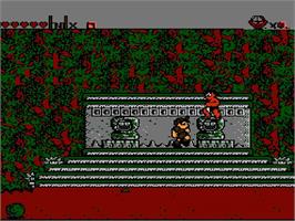 In game image of Secret Scout In The Temple Of Demise on the Nintendo NES.