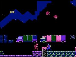In game image of Silent Assault on the Nintendo NES.