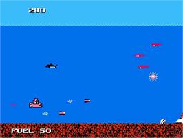 In game image of Sqoon on the Nintendo NES.