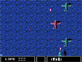 In game image of Thunderbirds on the Nintendo NES.