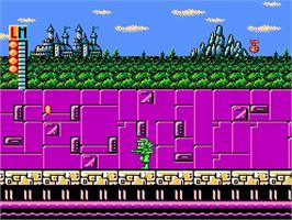 In game image of Totally Rad on the Nintendo NES.