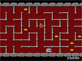 In game image of Tower of Druaga on the Nintendo NES.