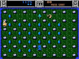In game image of Trog on the Nintendo NES.
