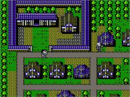 In game image of Ushio to Tora: Shin'en no Daiyou on the Nintendo NES.