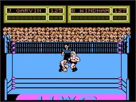 In game image of Uwc on the Nintendo NES.