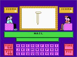 In game image of Win, Lose Or Draw on the Nintendo NES.