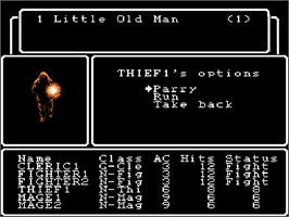 In game image of Wizardry Knight Of Diamonds - The Second Scenario on the Nintendo NES.