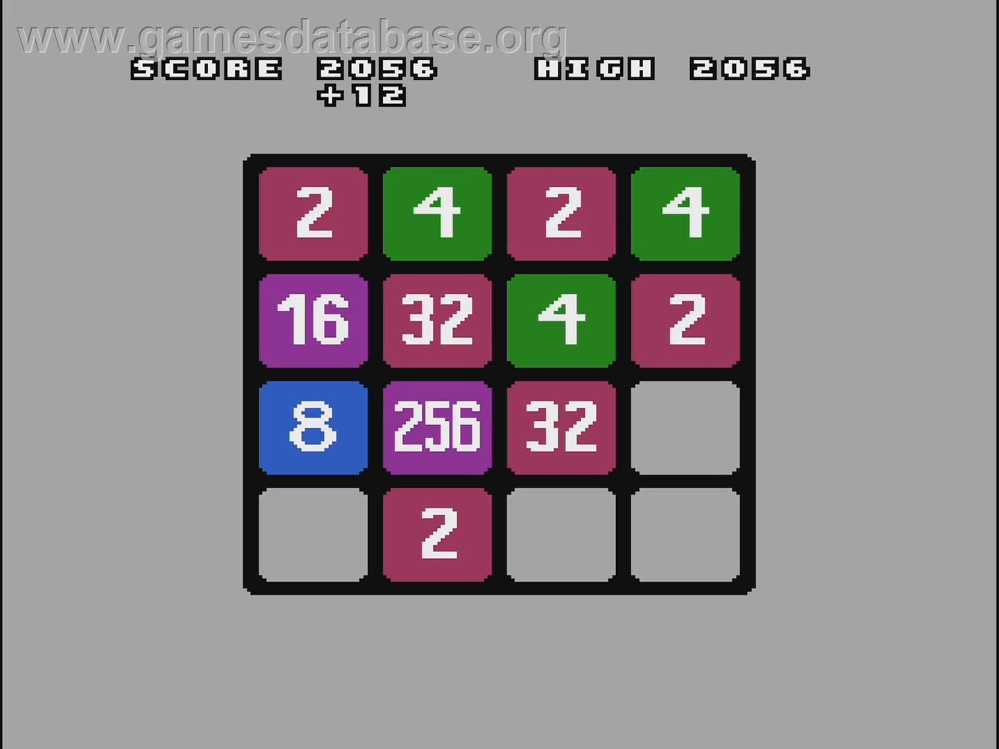 2048 - Nintendo NES - Artwork - In Game