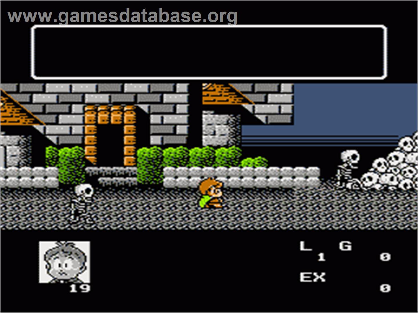 Akuma-kun: Makai no Wana - Nintendo NES - Artwork - In Game