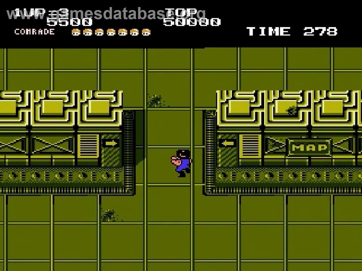 Alien Syndrome - Nintendo NES - Artwork - In Game