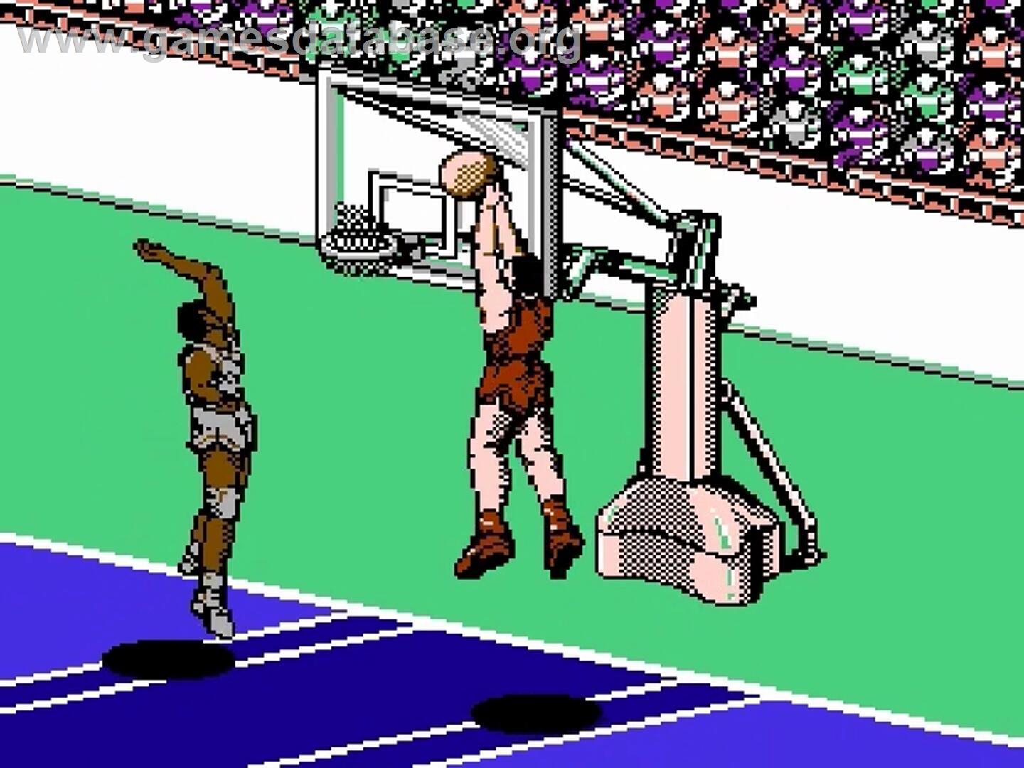 All Pro Basketball - Nintendo NES - Artwork - In Game