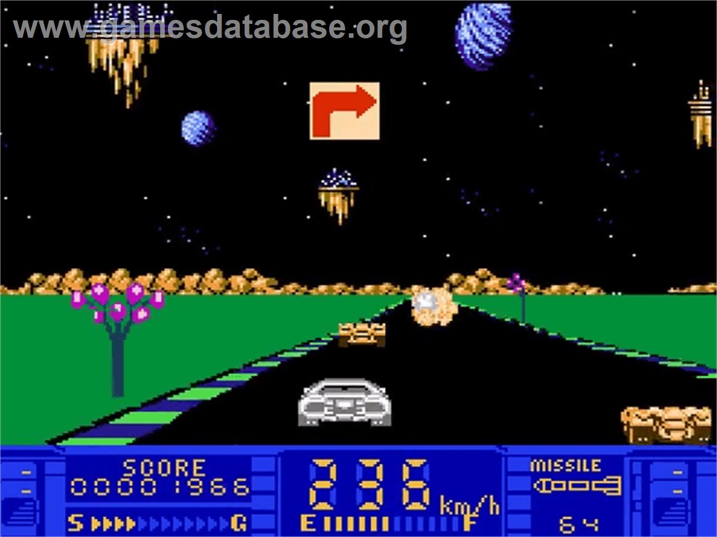 Astro Fang: Super Machine - Nintendo NES - Artwork - In Game