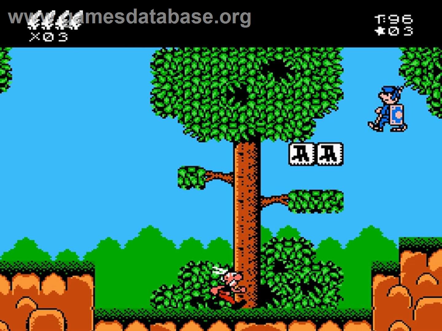 Astérix - Nintendo NES - Artwork - In Game