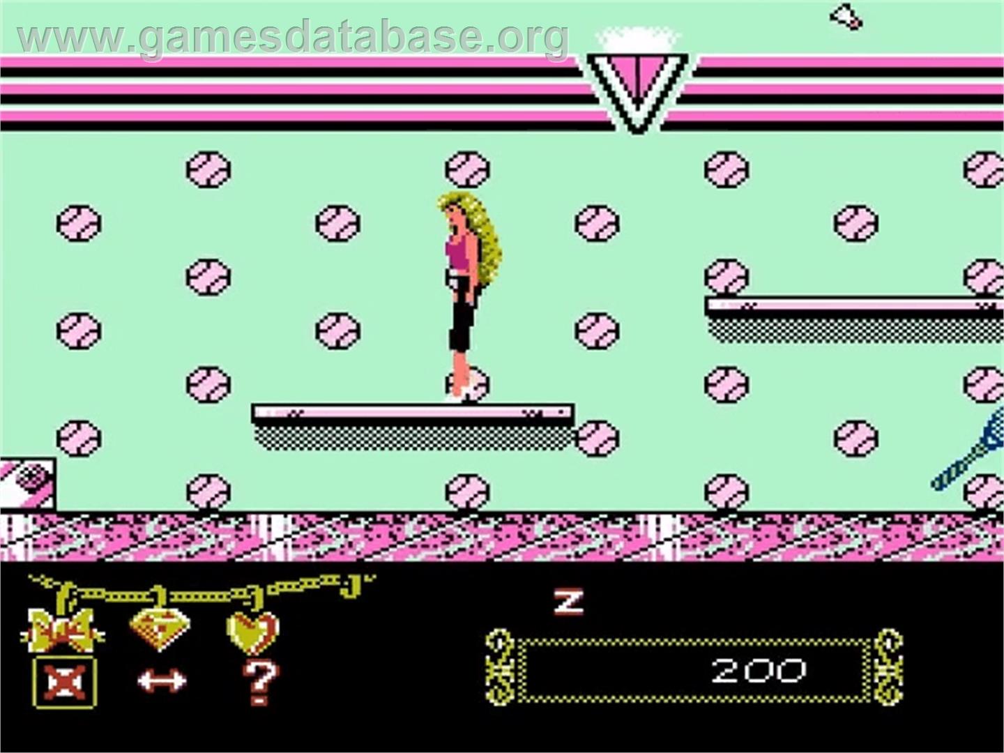 Barbie - Nintendo NES - Artwork - In Game