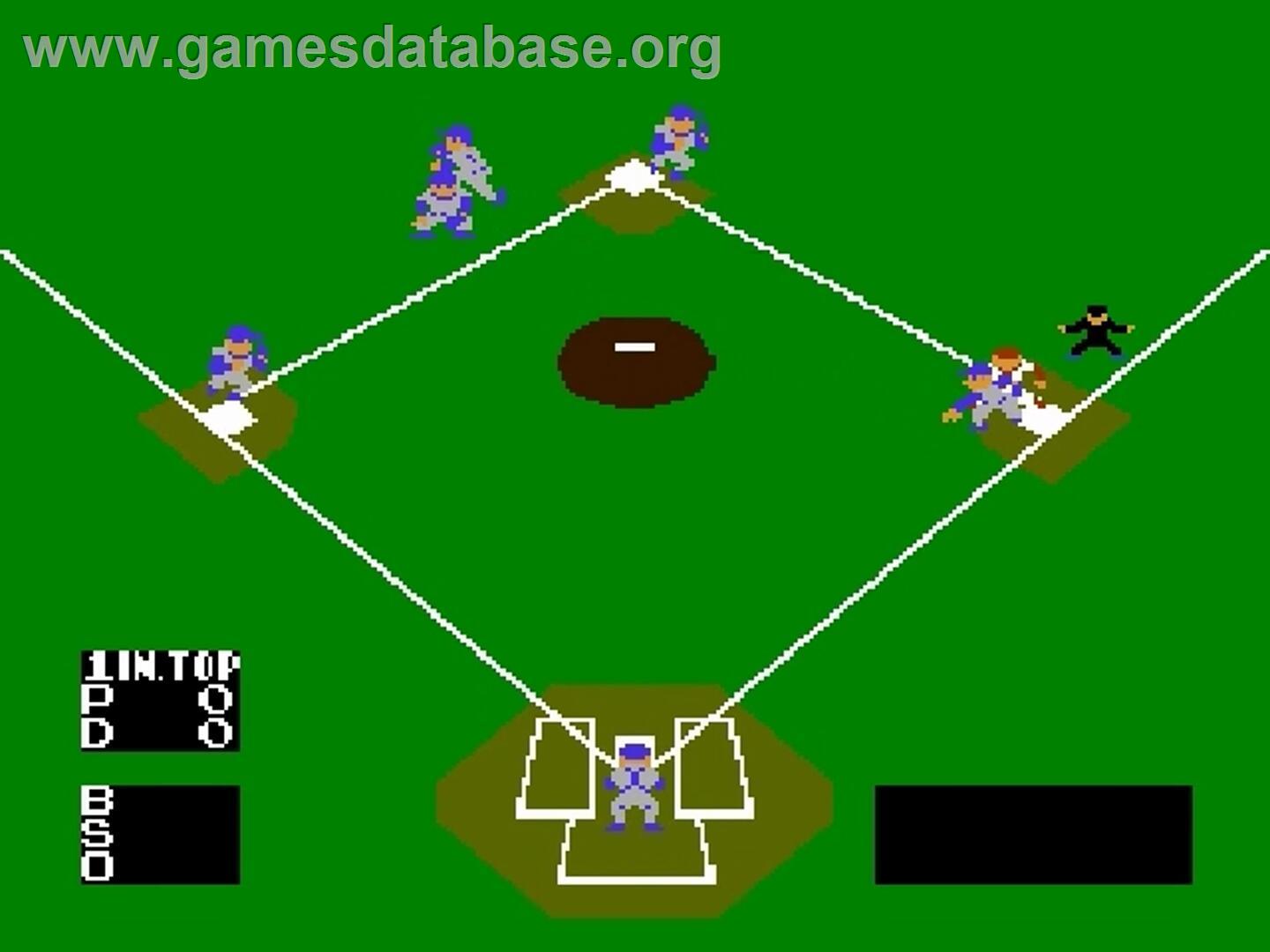 Baseball - Nintendo NES - Artwork - In Game