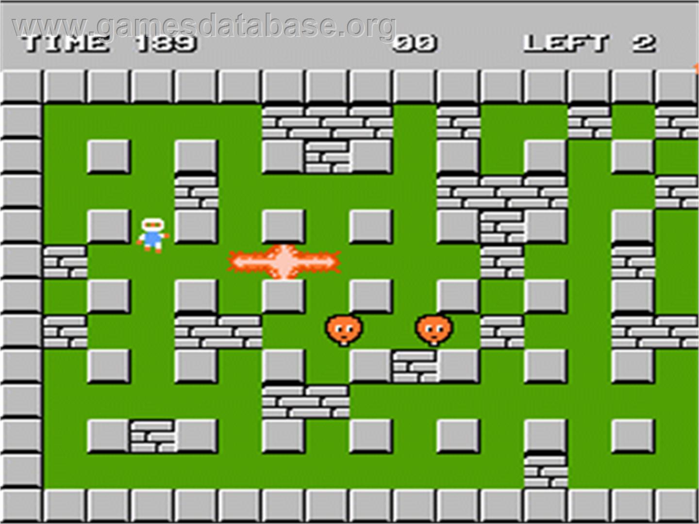 Bomberman - Nintendo NES - Artwork - In Game