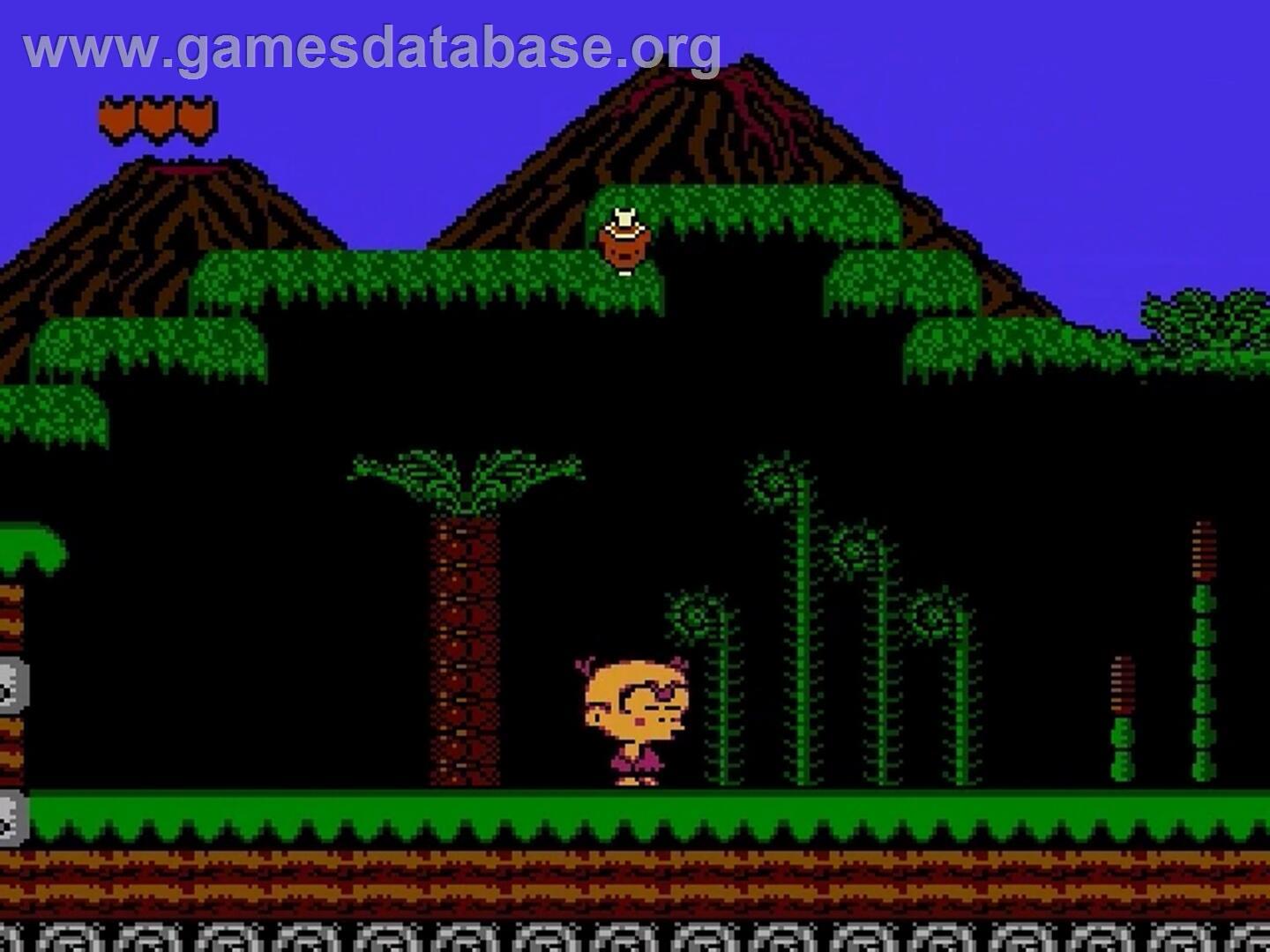 Bonk's Adventure - Nintendo NES - Artwork - In Game