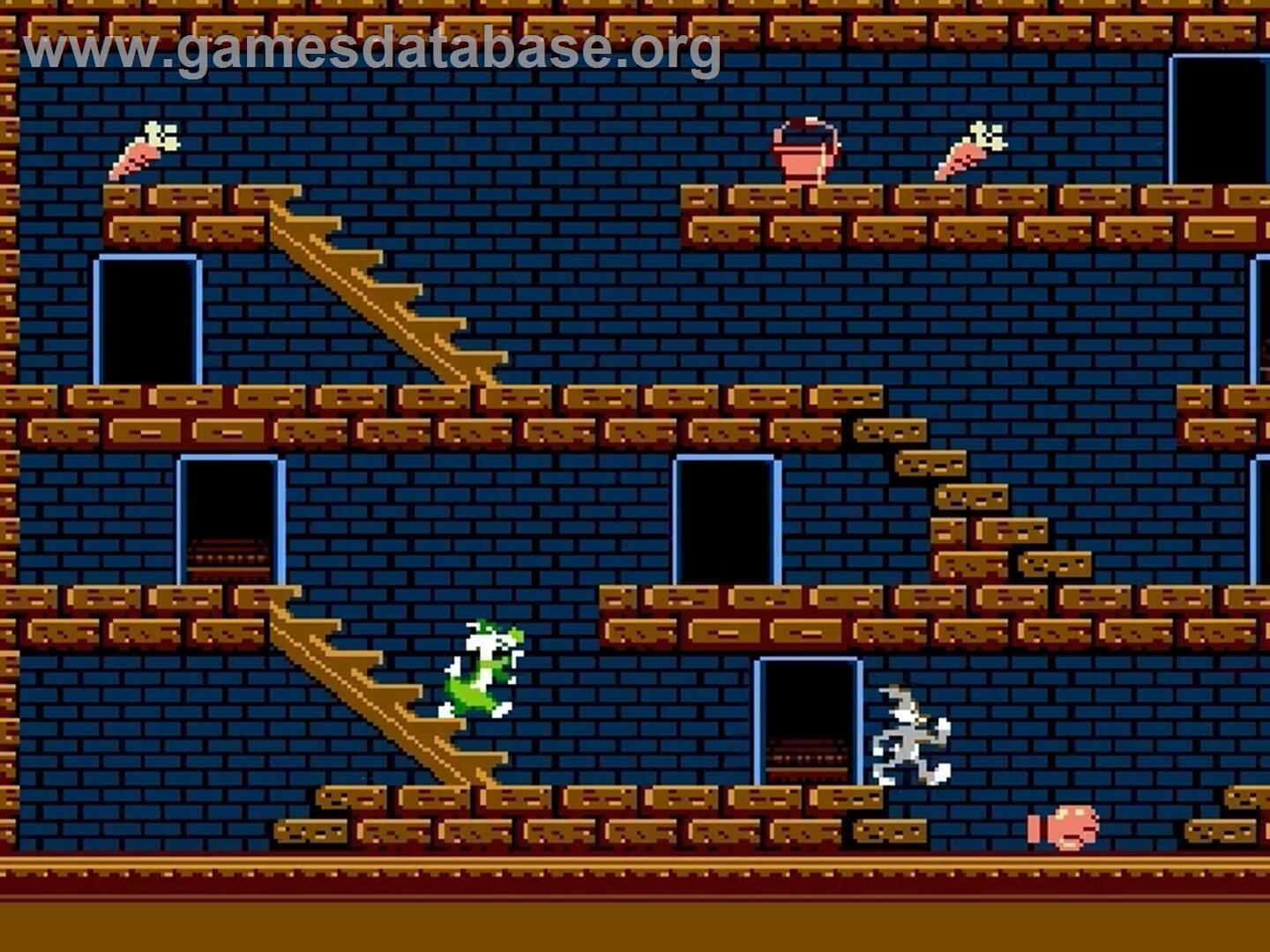 Bugs Bunny Crazy Castle, The - Nintendo NES - Artwork - In Game