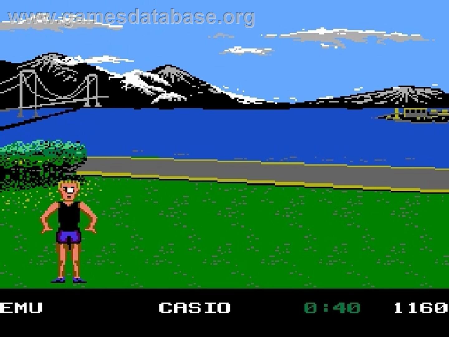 California Games - Nintendo NES - Artwork - In Game