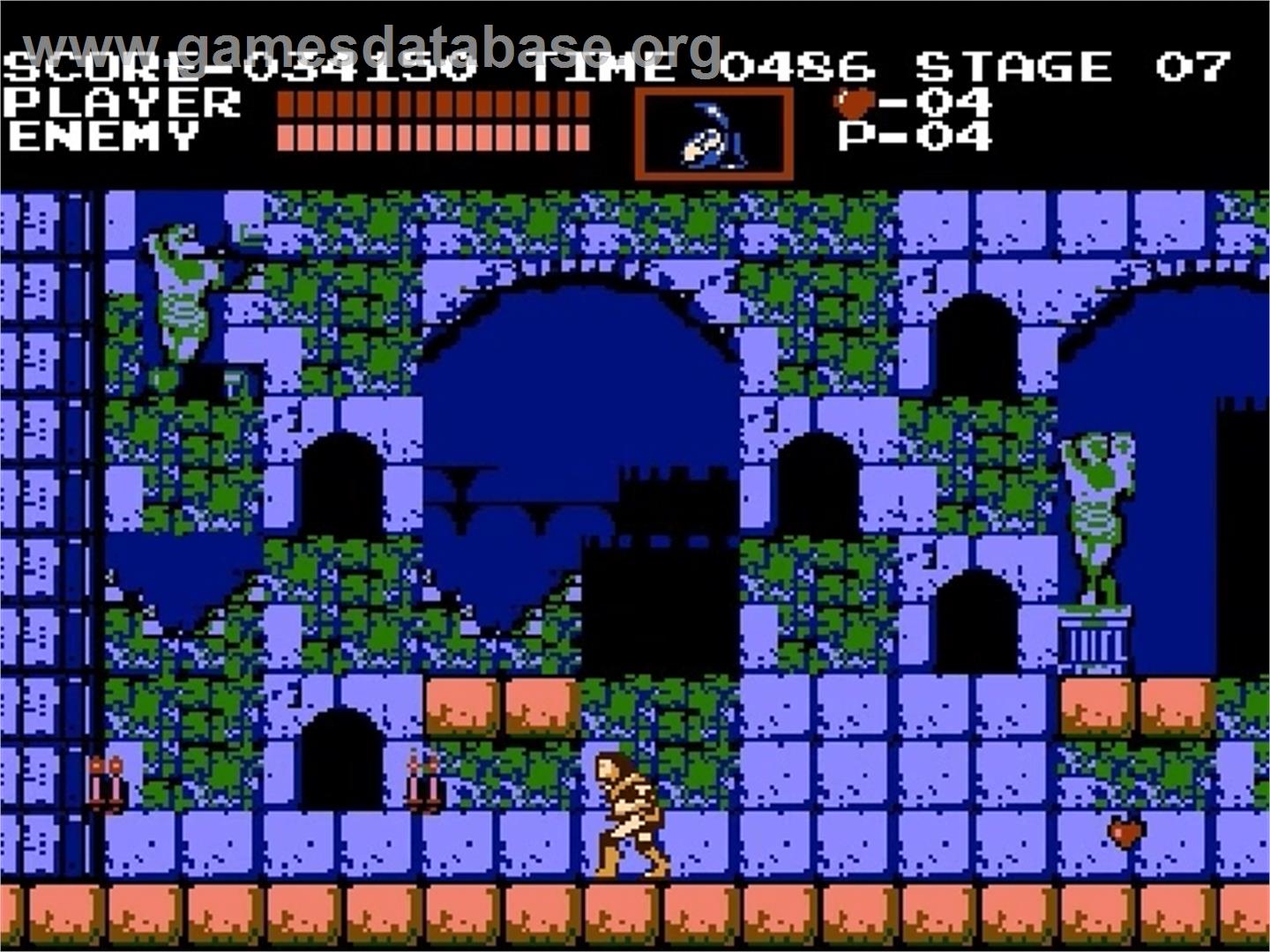 Castlevania - Nintendo NES - Artwork - In Game