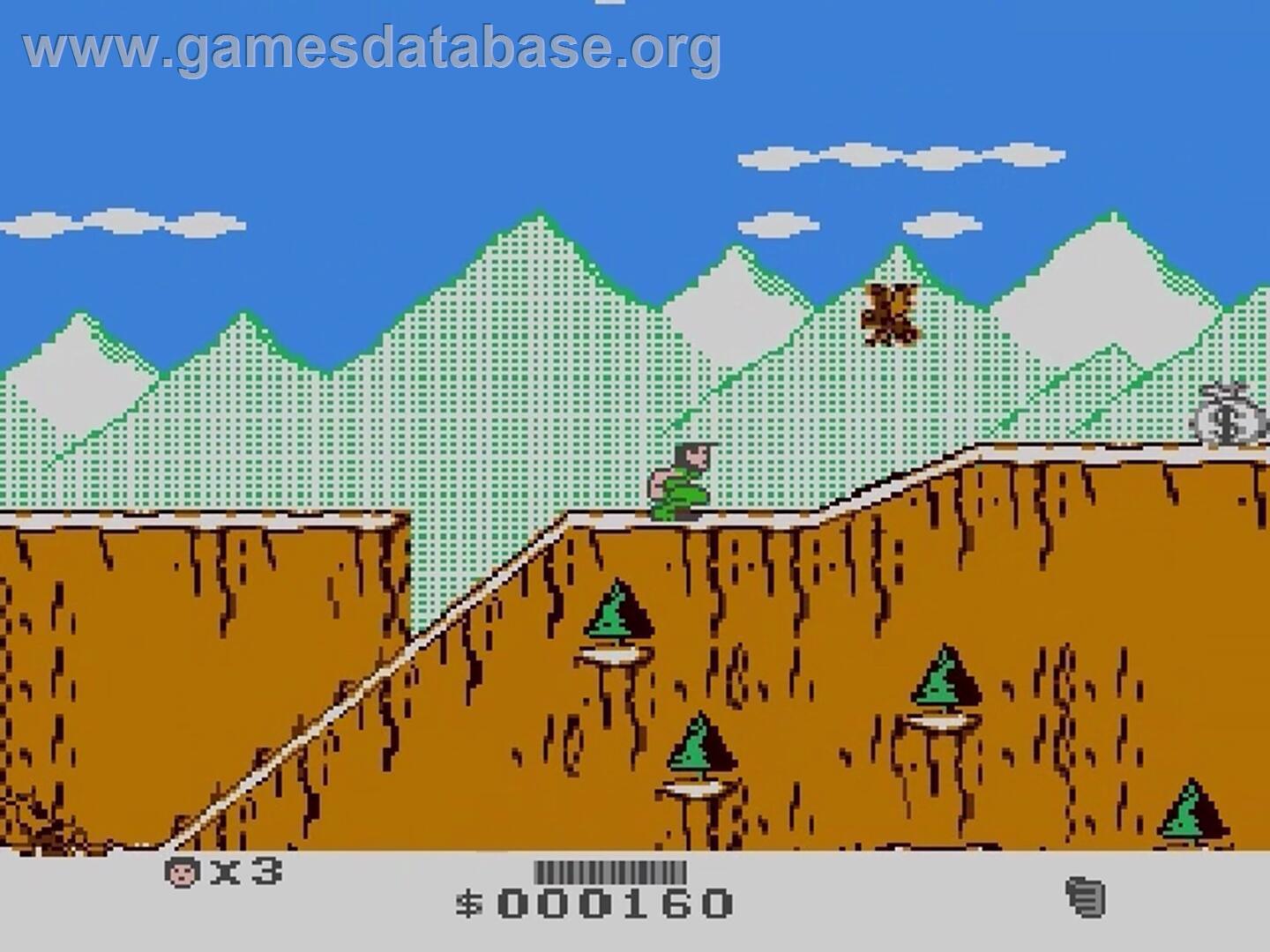 Cliffhanger - Nintendo NES - Artwork - In Game