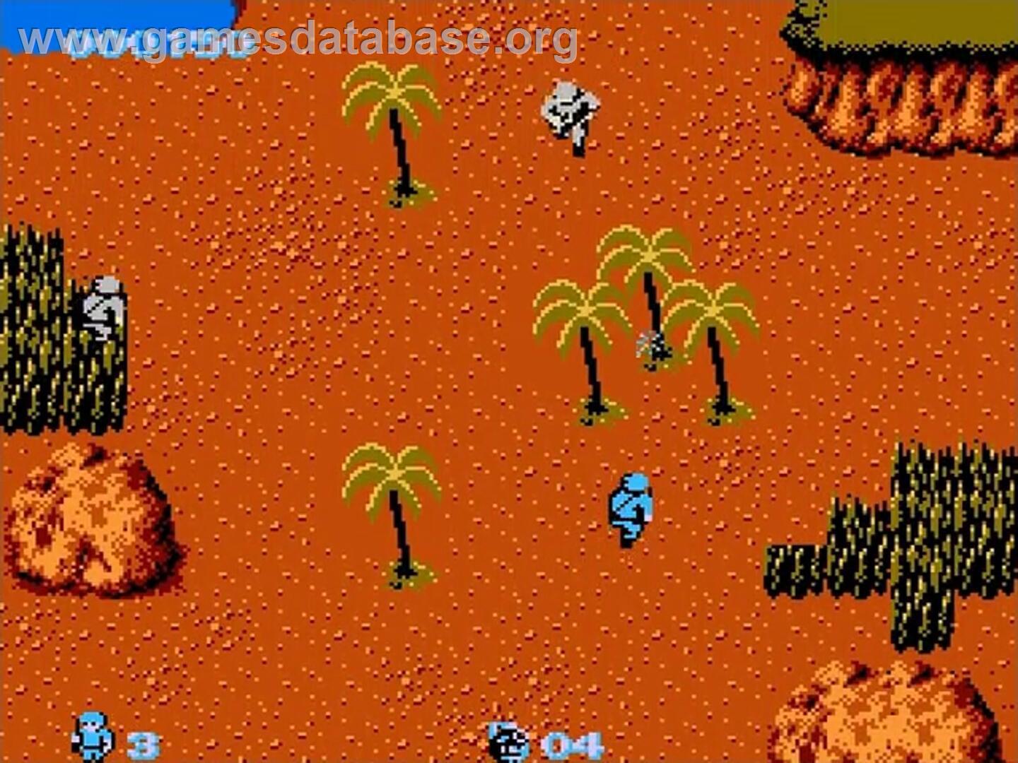 Commando - Nintendo NES - Artwork - In Game