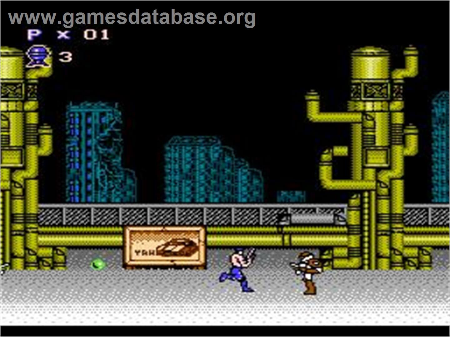 Contra Spirits - Nintendo NES - Artwork - In Game