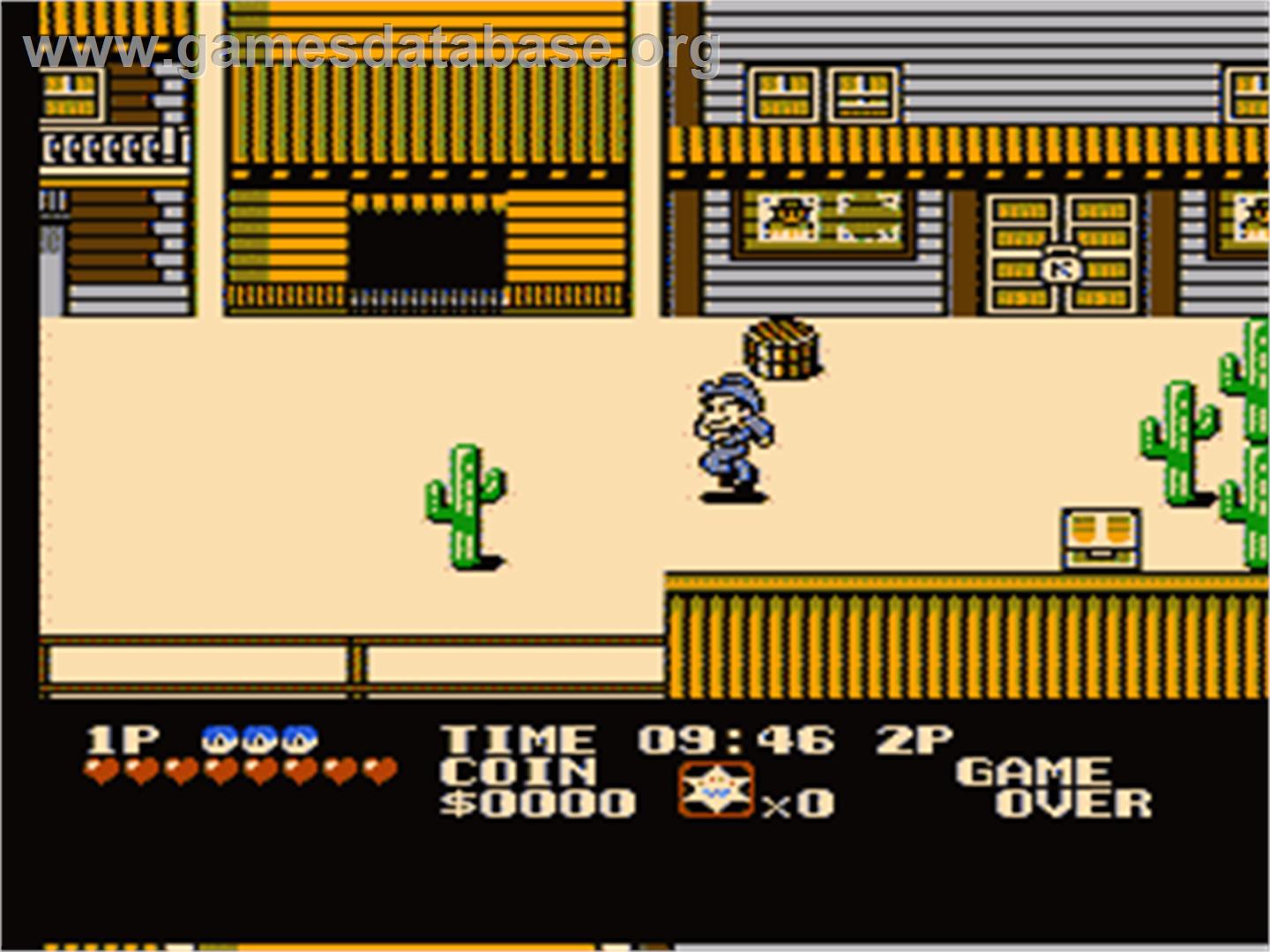 Cowboy Kid - Nintendo NES - Artwork - In Game