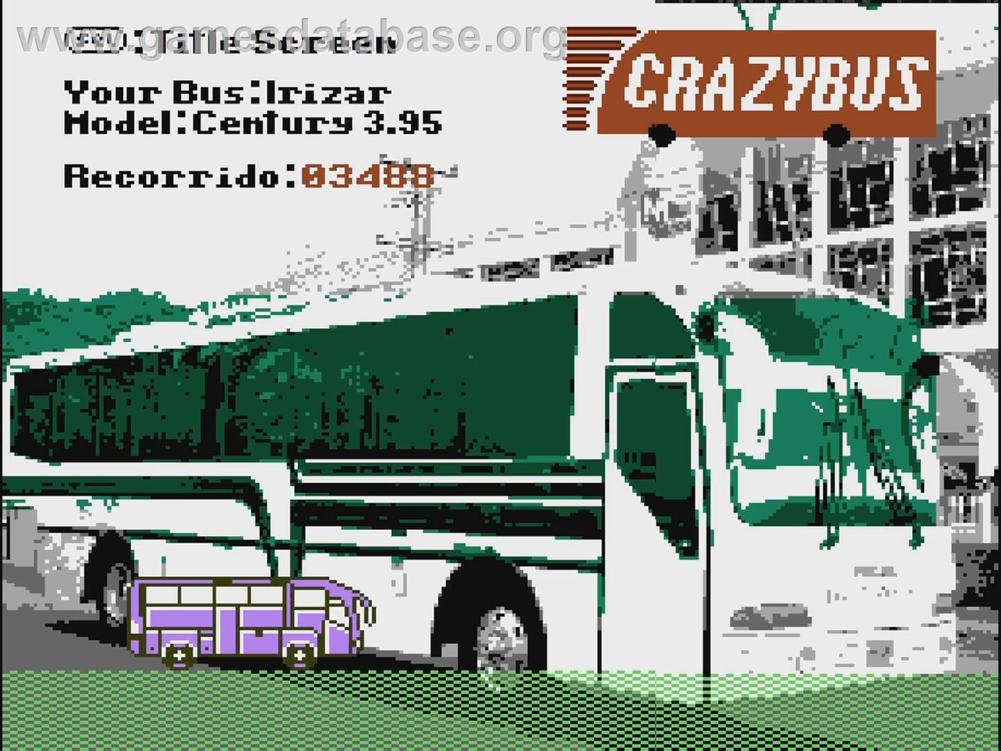 CrazyBus - Nintendo NES - Artwork - In Game