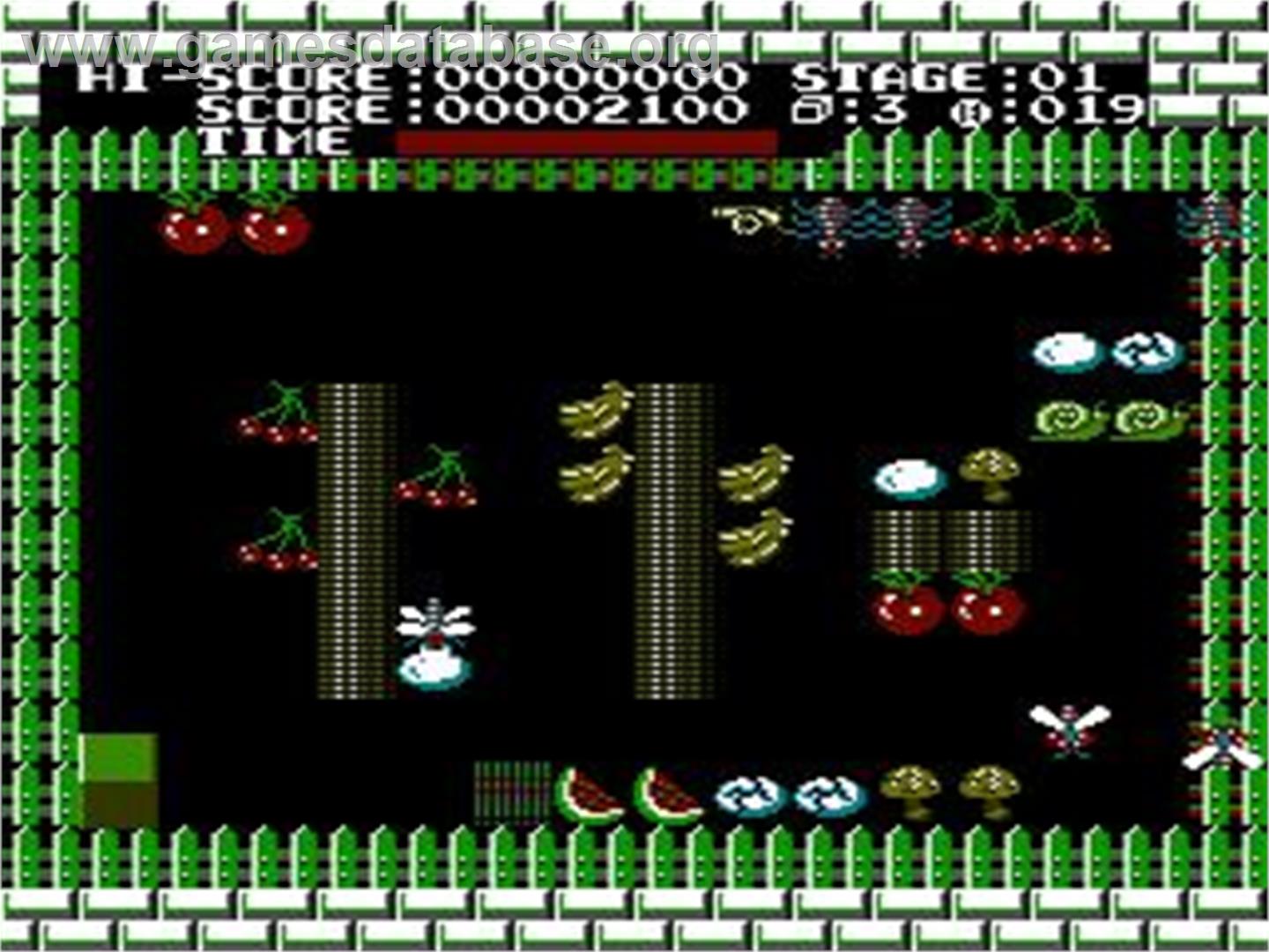 Dancing Blocks - Nintendo NES - Artwork - In Game