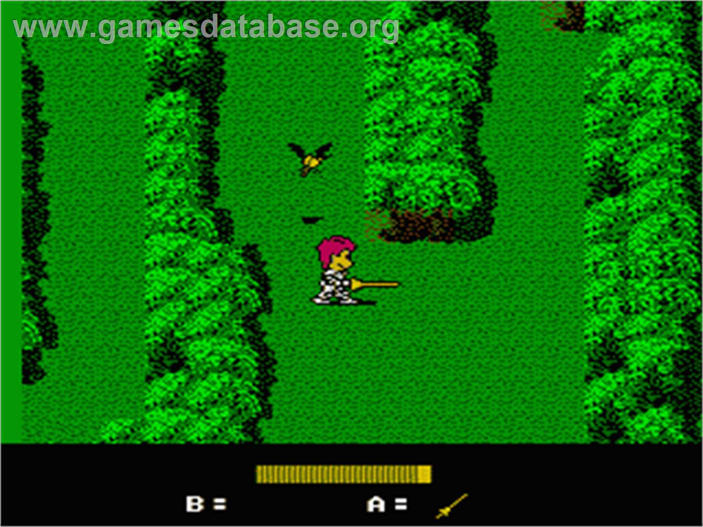 Day Dreamin' Davey - Nintendo NES - Artwork - In Game
