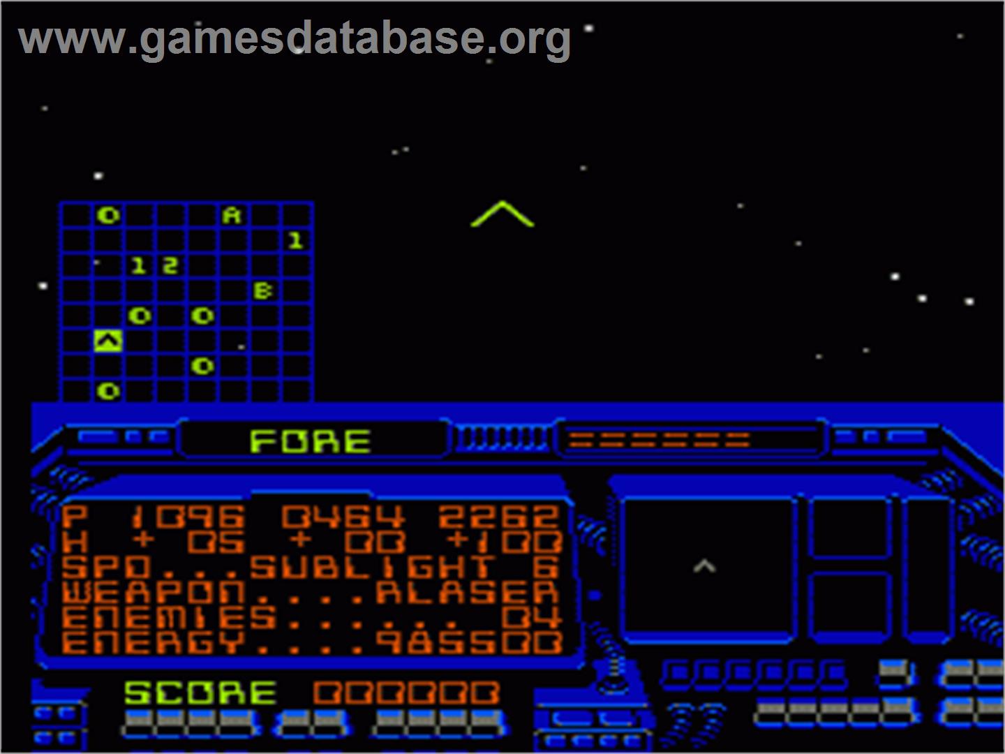 Destination Earthstar - Nintendo NES - Artwork - In Game