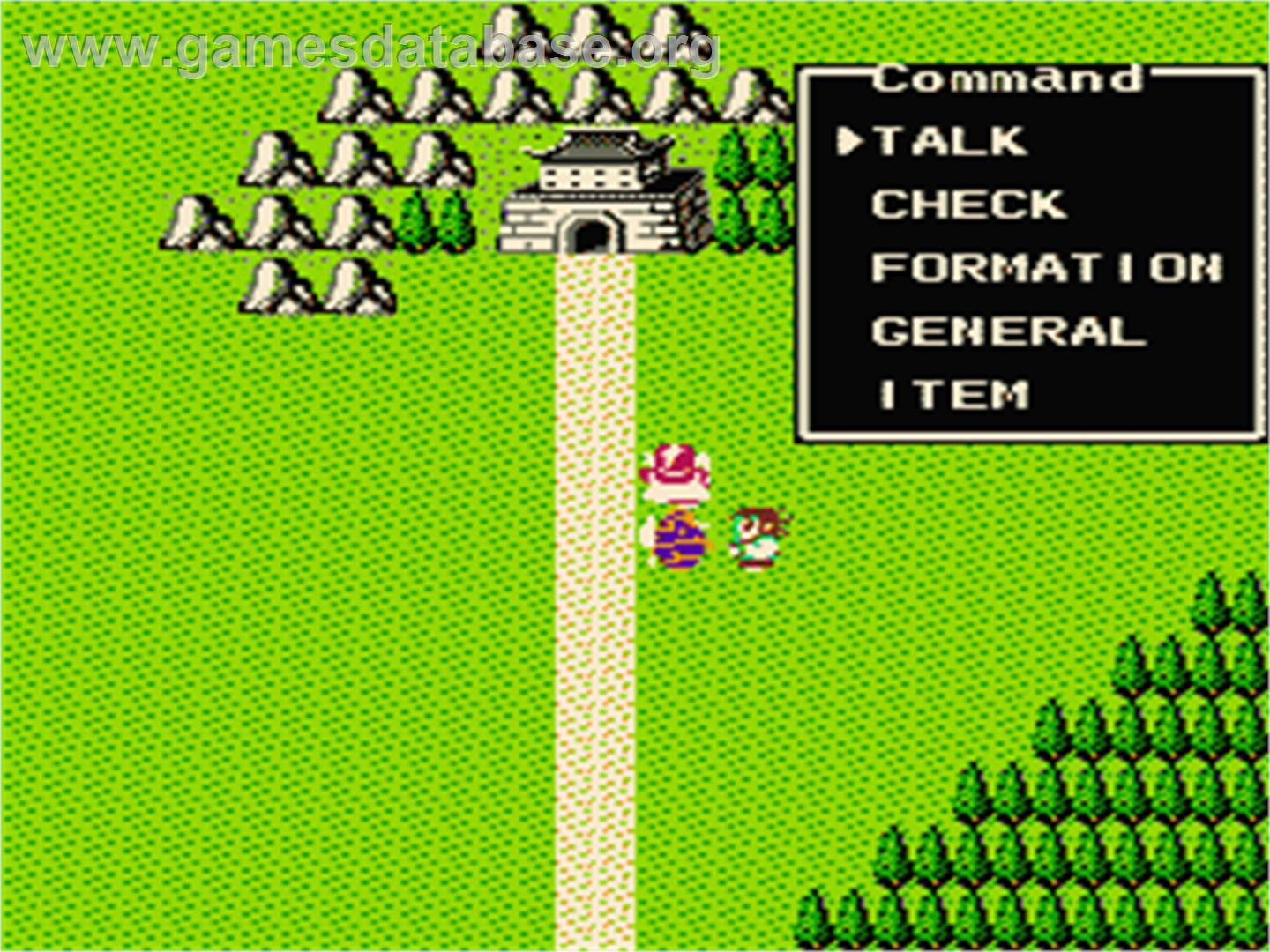 Destiny of an Emperor - Nintendo NES - Artwork - In Game