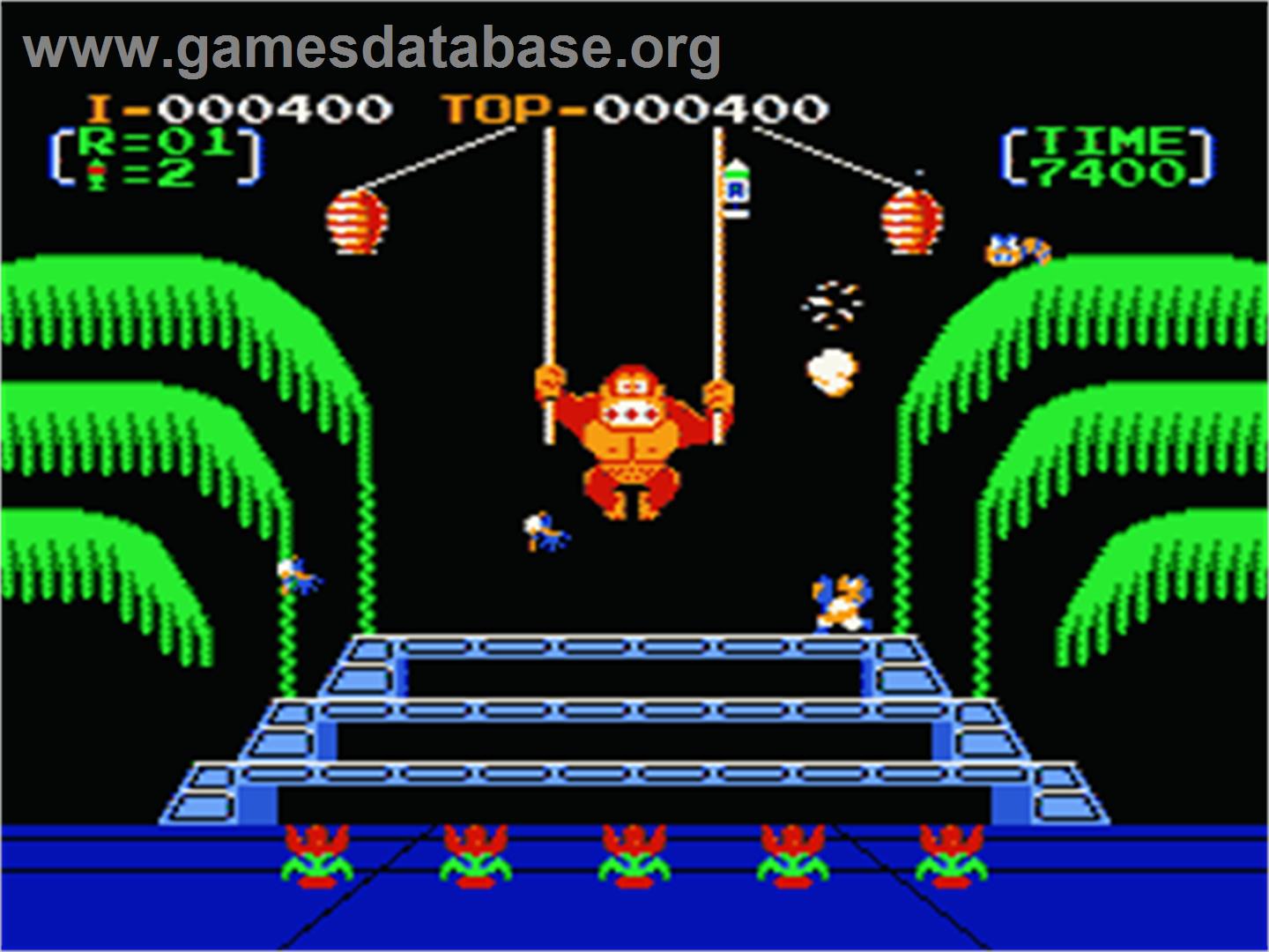 Donkey Kong 3 - Nintendo NES - Artwork - In Game