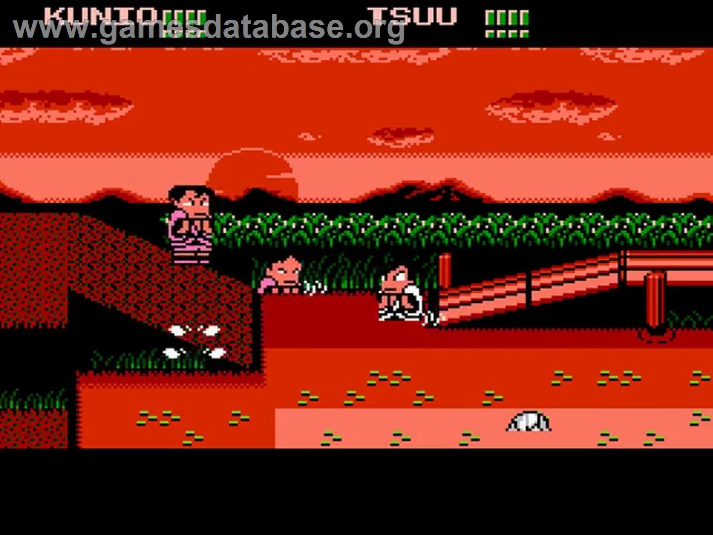 Downtown Special - Kunio-kun No Jidaigeki Dayo Zenin Shuugou! - Nintendo NES - Artwork - In Game
