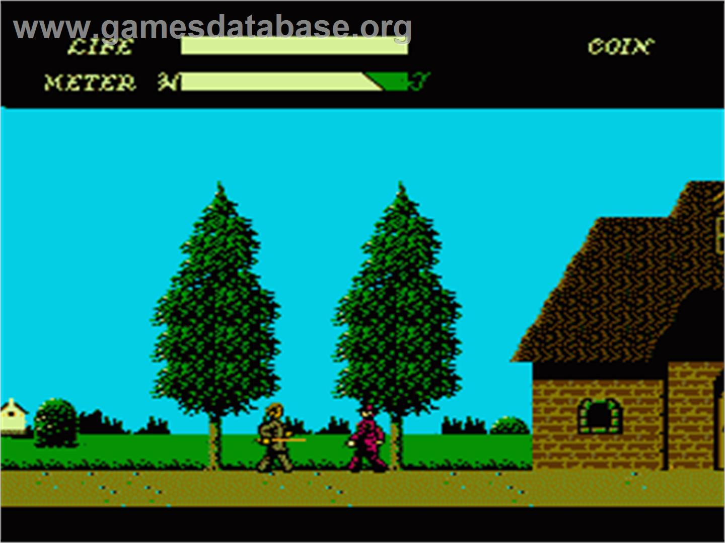 Dr. Jekyll and Mr. Hyde - Nintendo NES - Artwork - In Game