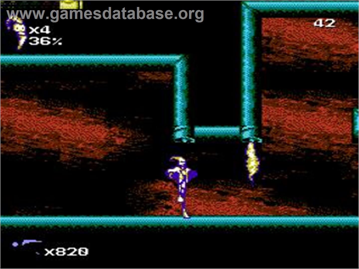 Earthworm Jim 2 - Nintendo NES - Artwork - In Game