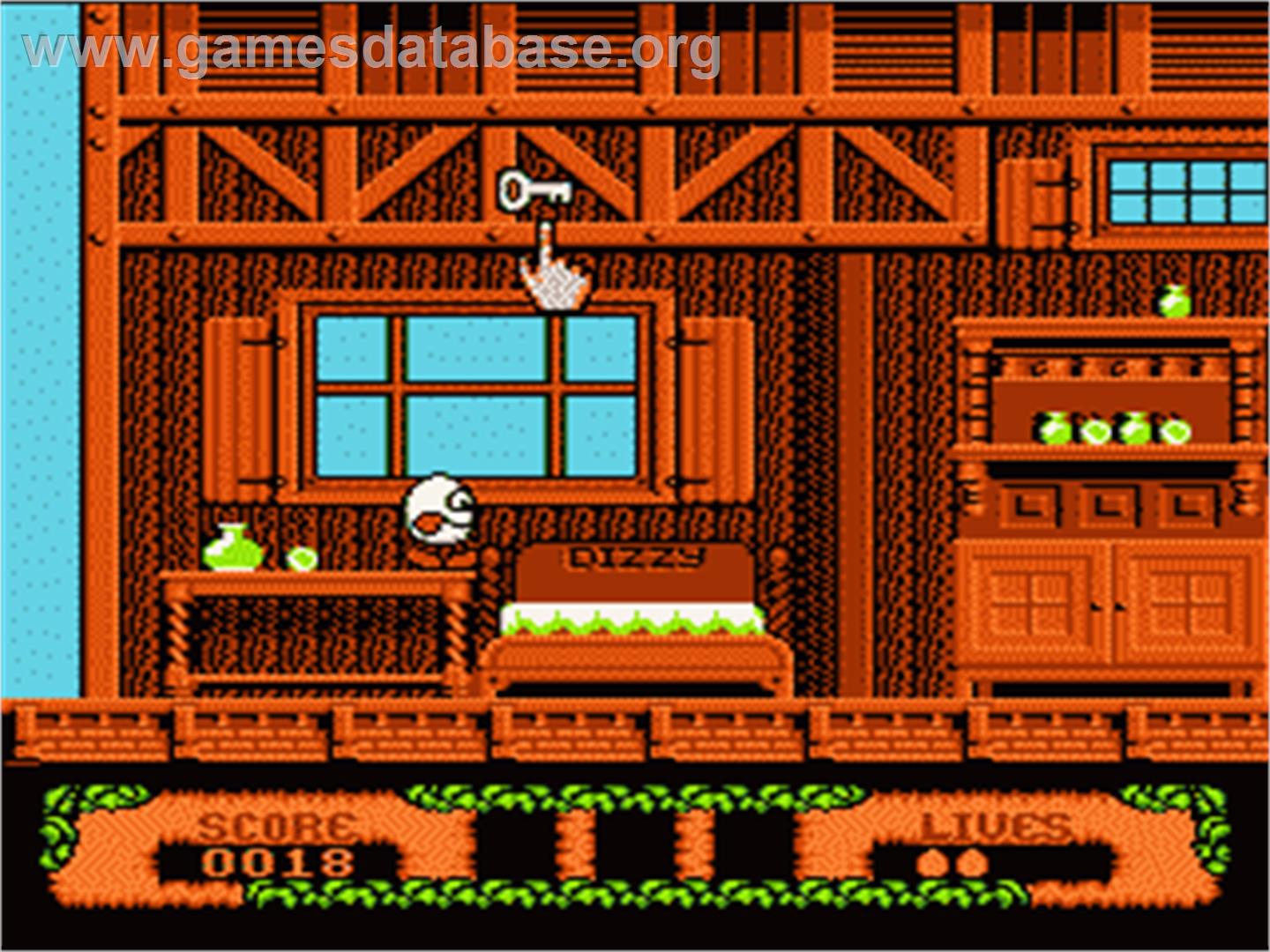Fantastic Adventures of Dizzy - Nintendo NES - Artwork - In Game