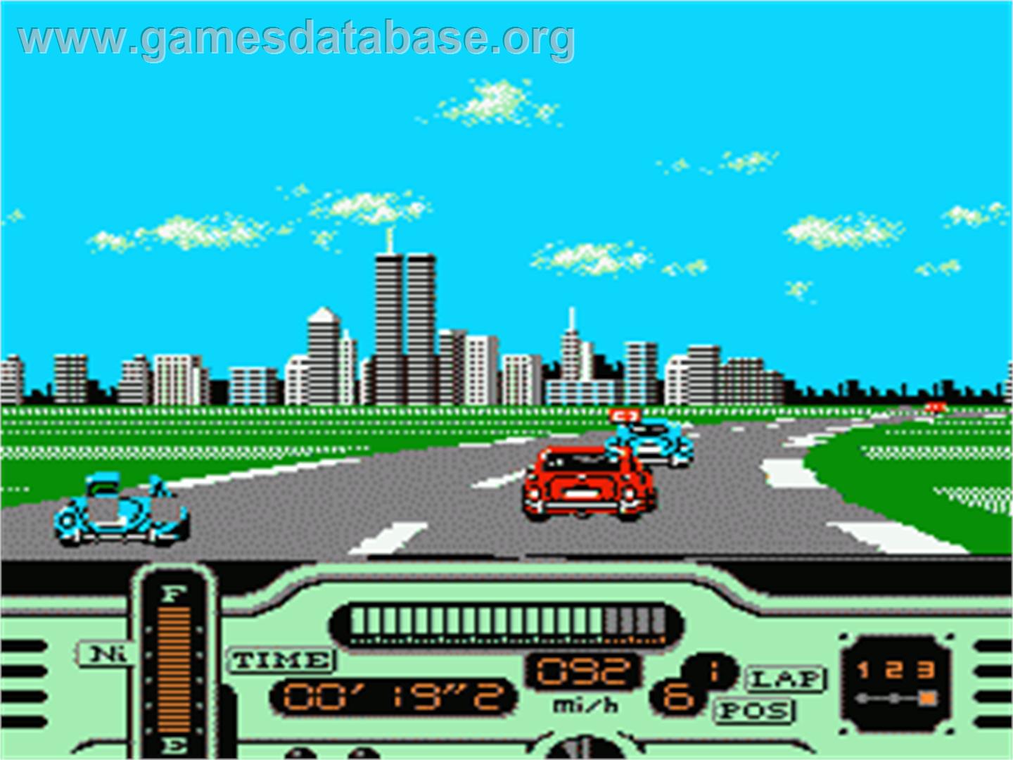 Formula 1: Built to Win - Nintendo NES - Artwork - In Game