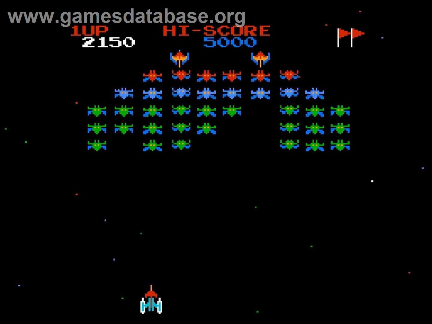 Galaxian - Nintendo NES - Artwork - In Game
