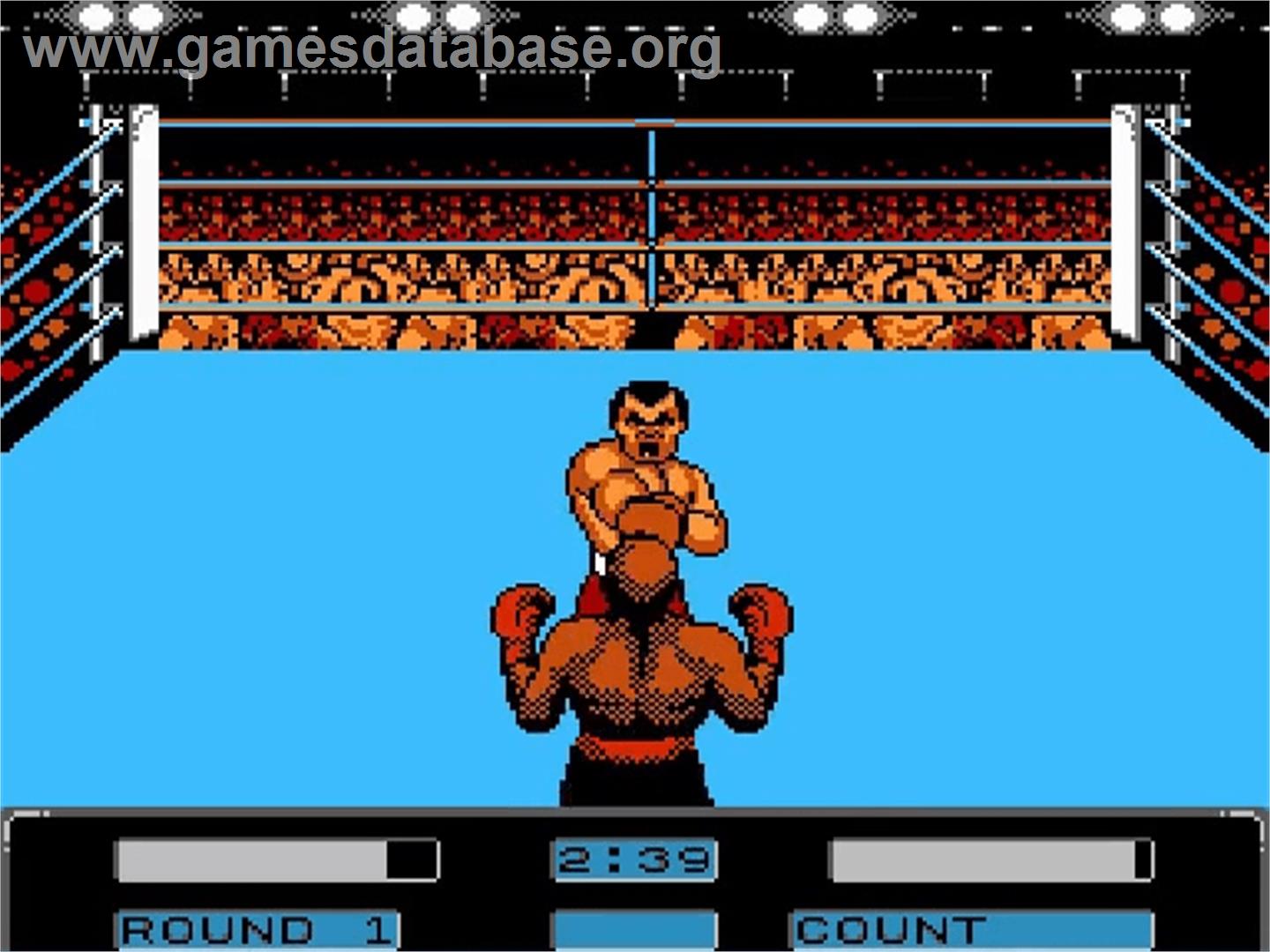 George Foreman's KO Boxing - Nintendo NES - Artwork - In Game